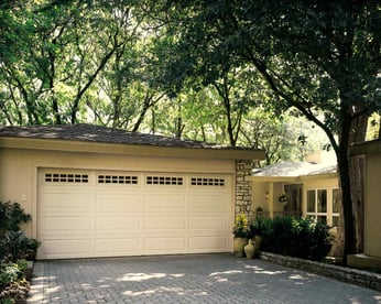 Traditional steel non-insulated and insulated garage doors - residential