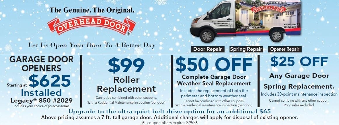 Overhead Door Coupons