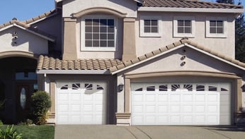 Durafirm Collection durable PVC vinyl exterior garage doors - residential