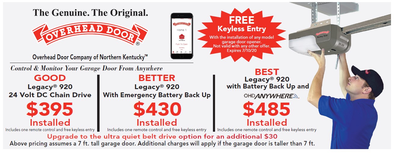 Garage Door Coupons & Specials Cincinnati Overhead Door