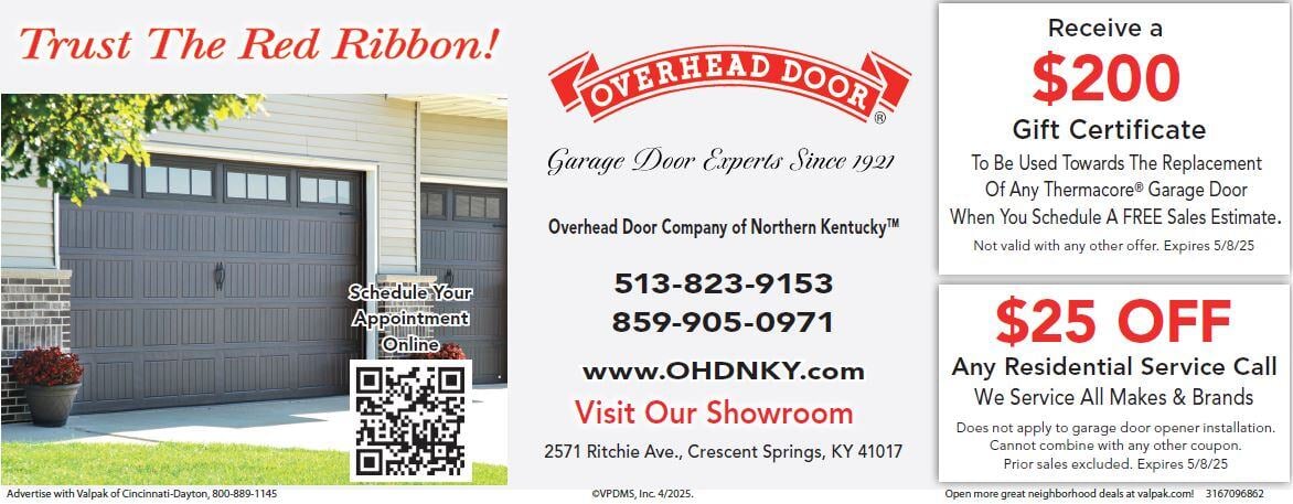 Garage Door Coupon