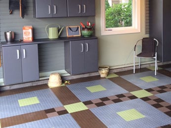 Overhead Door Company of Northern Kentucky offers a range of colors so you can customize your garage floor.