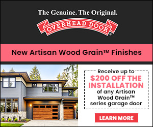 Introducing our New Artisan Wood Grain Finish Garage Doors